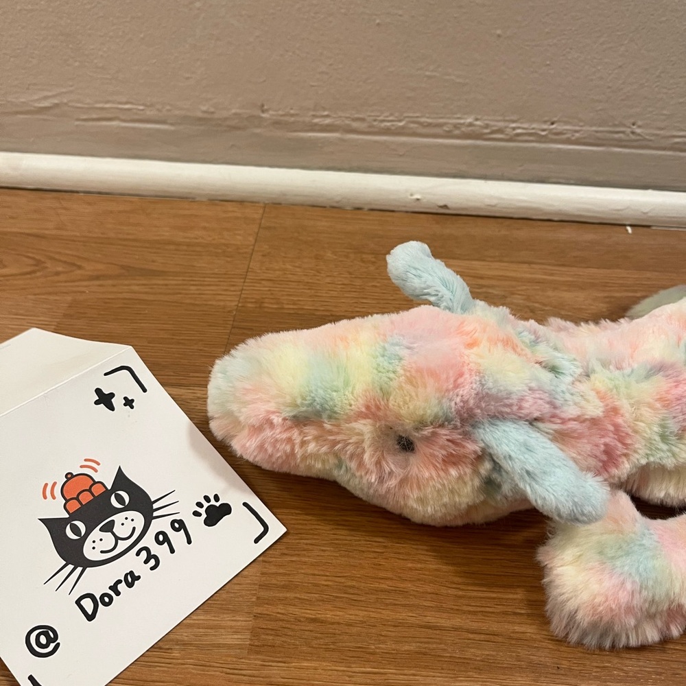 Jellycat Authentic Lazulia Dragon Large NWT Plush Soft Toy 19.7” Rare - Picture 3 of 6